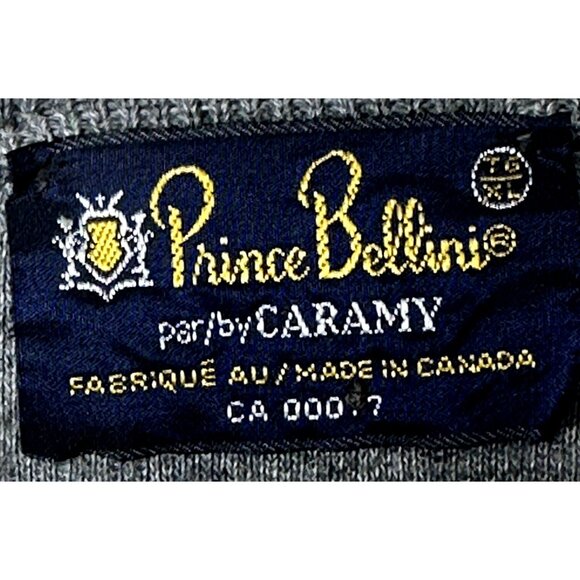 Labatt's Lite Mens Sweater Vest Wool Vintage Wayne Gretzky Golf Classic Gray XL - Picture 6 of 7